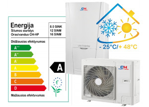 Taip pat siūlome aukštos kokybės šilumos siurblius - oras/vanduo. Tai A klasės šildymo įrenginys, kuris atlieka dvi funkcijas - šaltuoju metų laiku šildo, o šaltuoju metu kondicionuoja patalpas. Užtikrintas komfortas Jūsų namuose! 