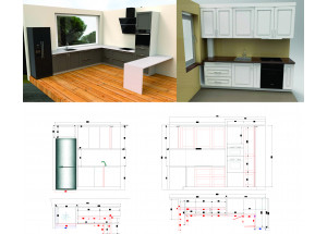 virtuvinių  nestandartinių baldų projektavimas ir vizualizavimas