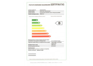 Energinio naudingumo sertifikatas