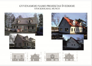 Gyvenamojo namo projektas Švedijoje, Munco. 
