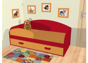 Galime pagaminti  lovą jūsų vaikams. Vaikiškos lovos gali būti su vienu arba dvejais stalčiais.Lovų modeliukus deriname pagal kiekvieno kliento individualius poreikius, pritaikome matmenis prie kambario, suderiname spalvas prie jau esamų kambario interjero elementų. 